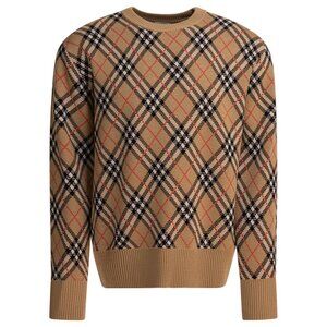 Burberry Wool Blend Crew Neck Sweater Tag Size XL Men